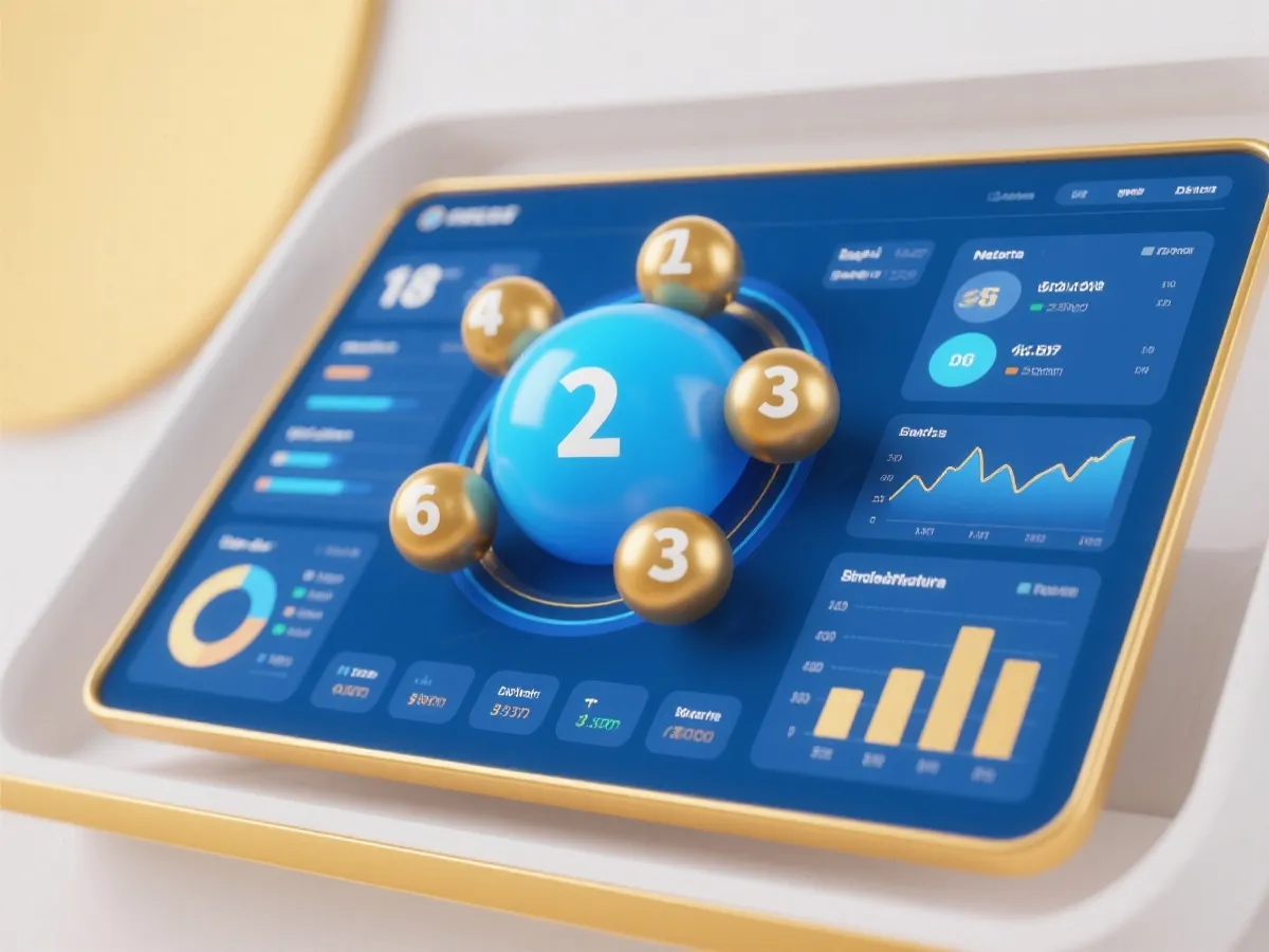 澳洲幸运5数据看板示意图